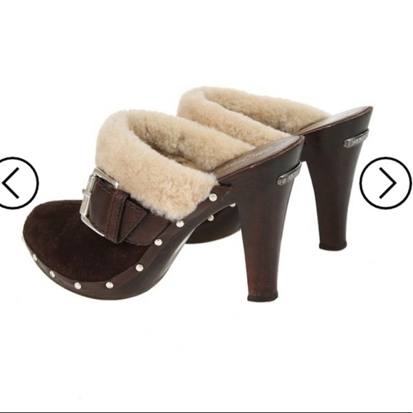 Vintage Michael Kors Heeled Clogs size 9 - Picture 2 of 11